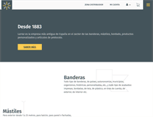 Tablet Screenshot of larraz.es